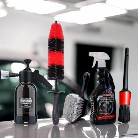 مجموعة التنظيف المتكاملة – 5 قطع 🧼�