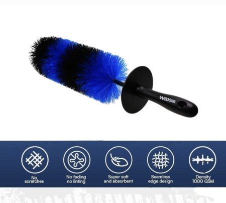 فرشاة تنظيف الجنط الاحترافية 🚗✨