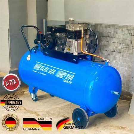 كومبريسور ايطالي ٢٠٠ لتر /200-Liter Air Compressor