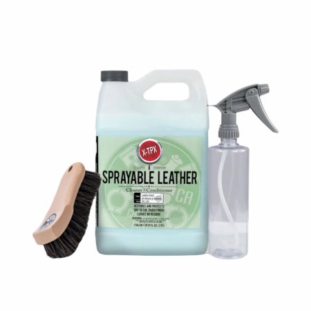 ✨ SPRAYABLE LEATHER من X-TPX منظف ومغذي الجلد بحجم اقتصادي للاستخدام الاحترافي والمنزلي