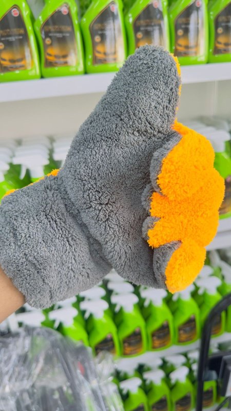 كفة ايد مايكرو فايبر /🧤✨ Microfiber Car Wash Mitt 🚗